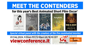 VIEW Conference hosts virtual panel with contenders for Best Animated Short Film Oscar