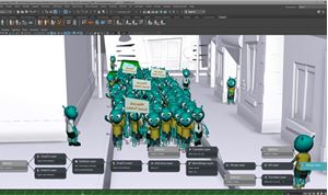 Golaem Updates Crowd Simulation & Character Layout Software