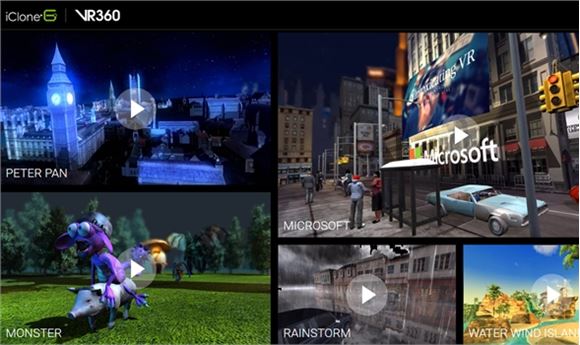 VR-Ready 360 Video and VR Content Creation with iClone 6.5