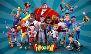 FunGoPlay Virtual Sports Theme Park Built with NewTek LightWave 10