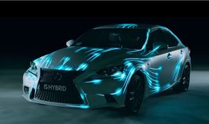 The New Lexus IS Hybrid Stars in the First Real-Time and Real-World Video Game